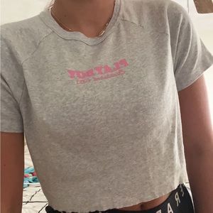 - pacsunXplayboy baby tee crop